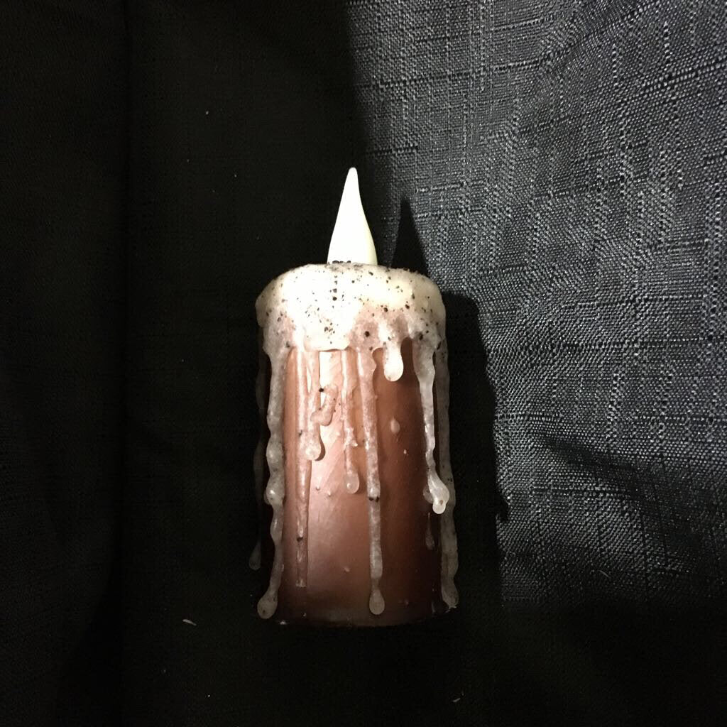 MC-WLCV Hand-Waxed Log Cabin 3" Votive