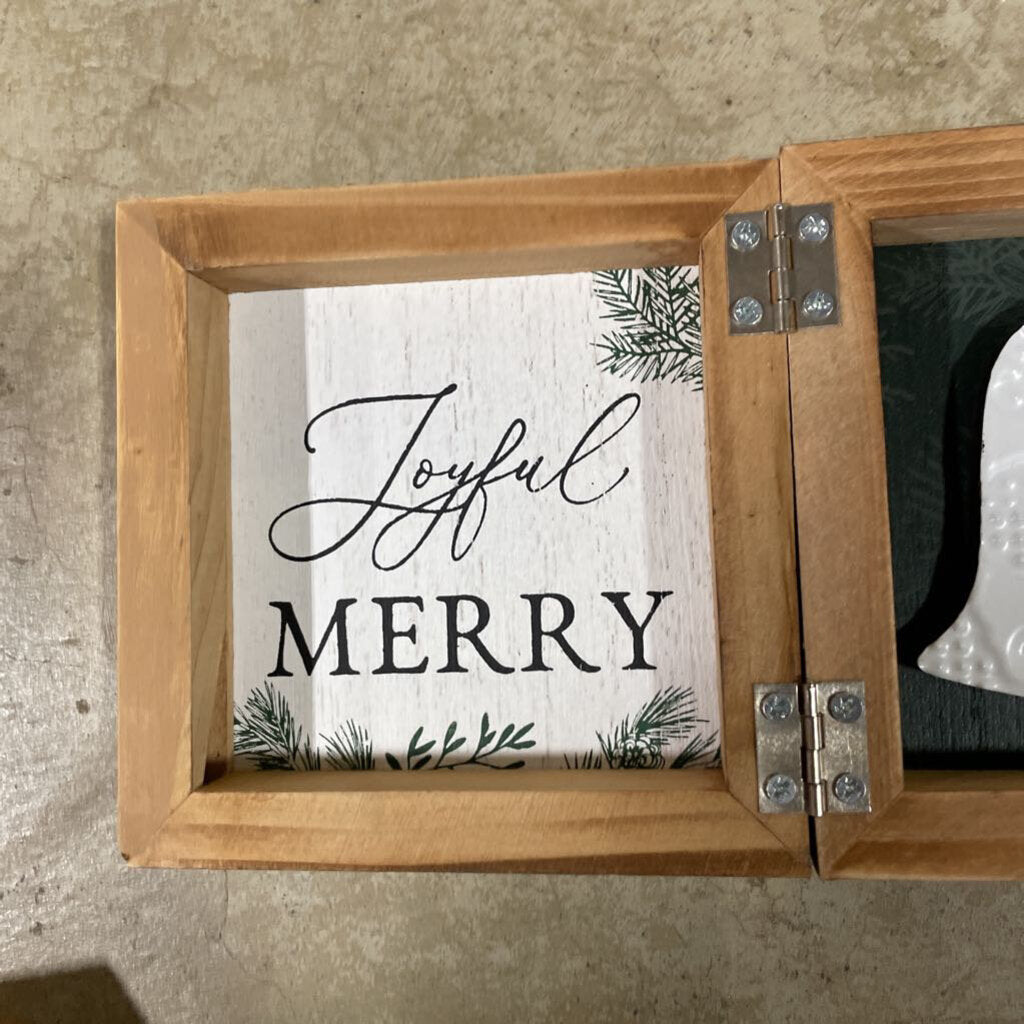 92293 WOOD HINGED SIGN