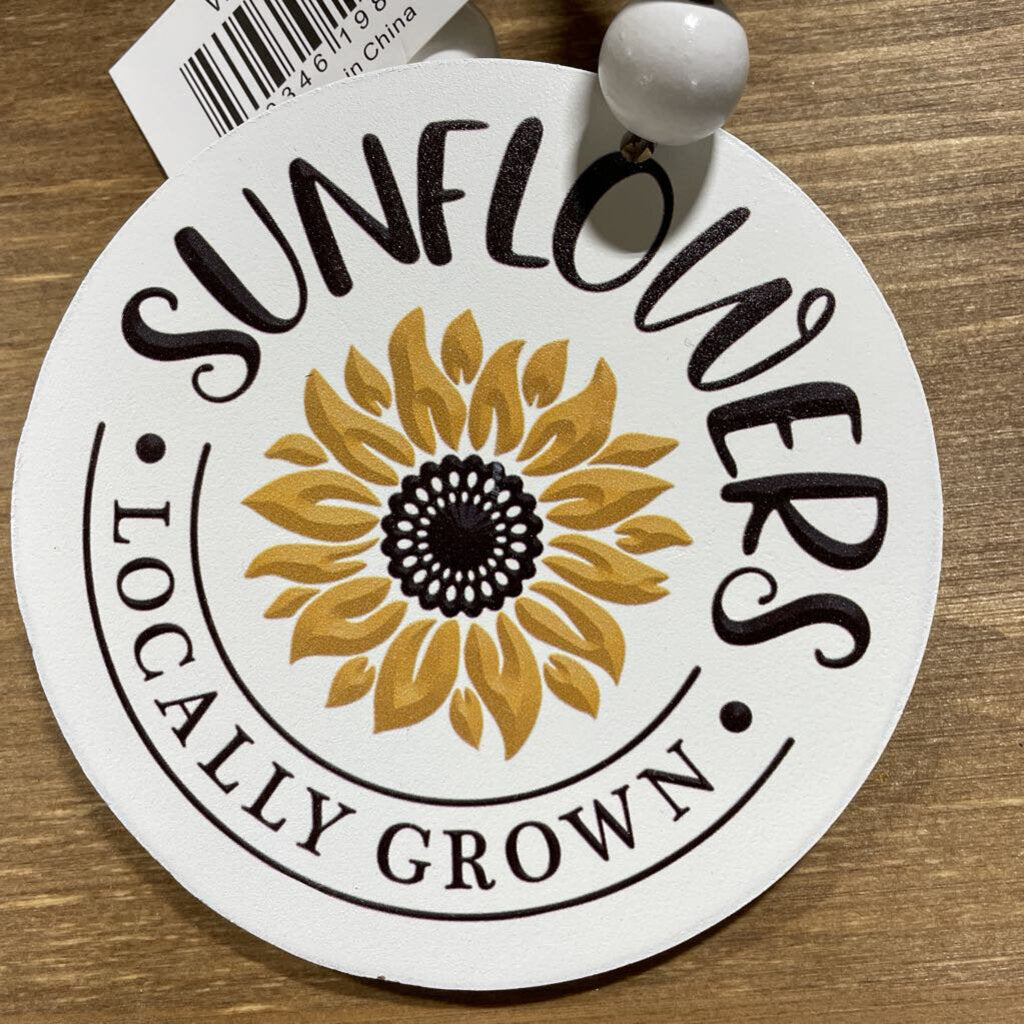 WAF34125 Sunflower Bead Ornament