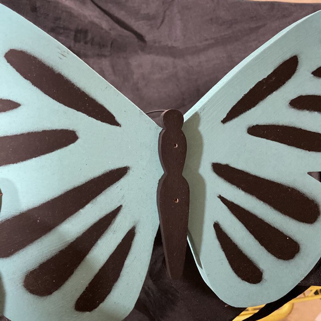 DH -2154 Butterfly Aqua Monarch