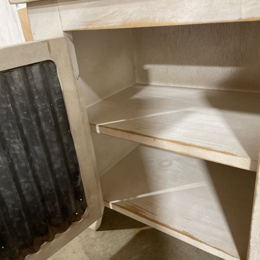 white tur tin night stand sd 95