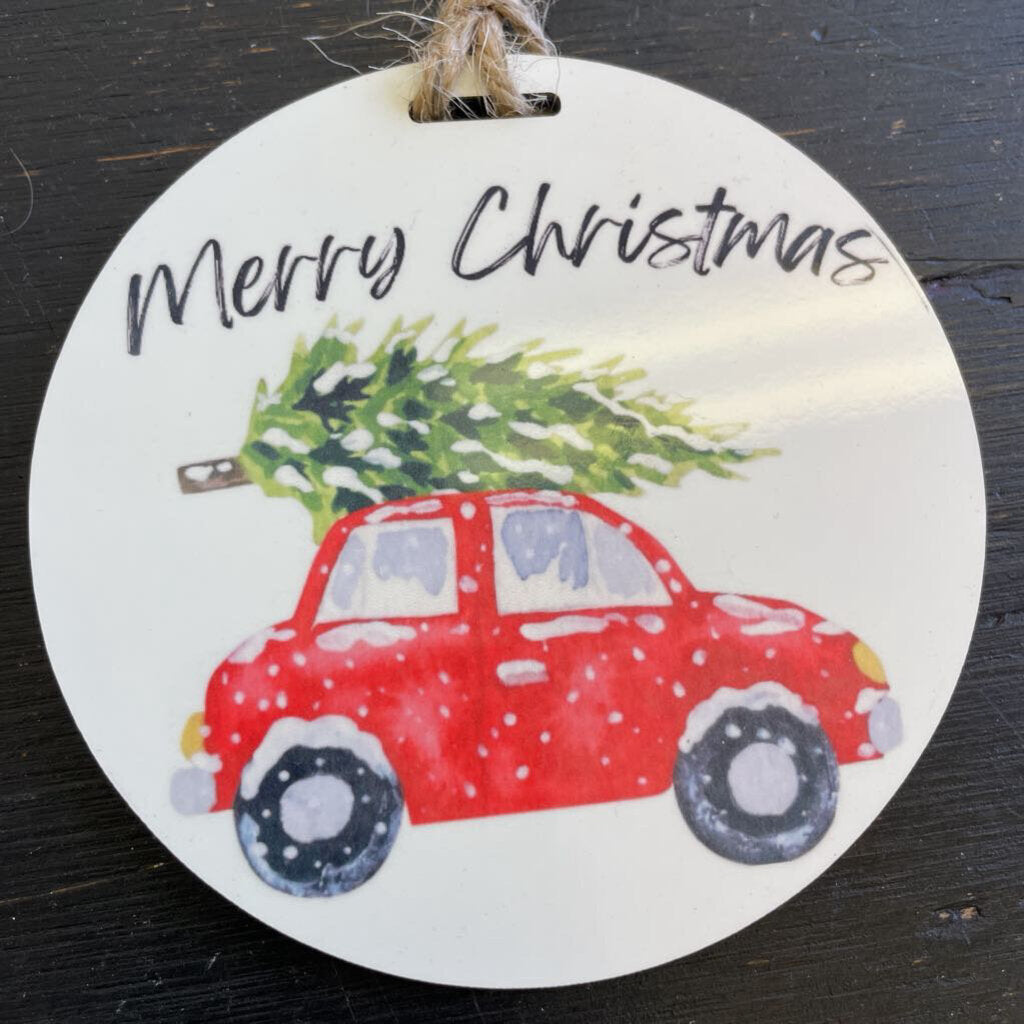 Merry Christmas Car bu