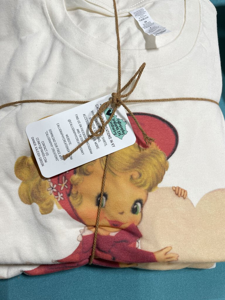 Vintage Valentine Girl (S-2XL) cck