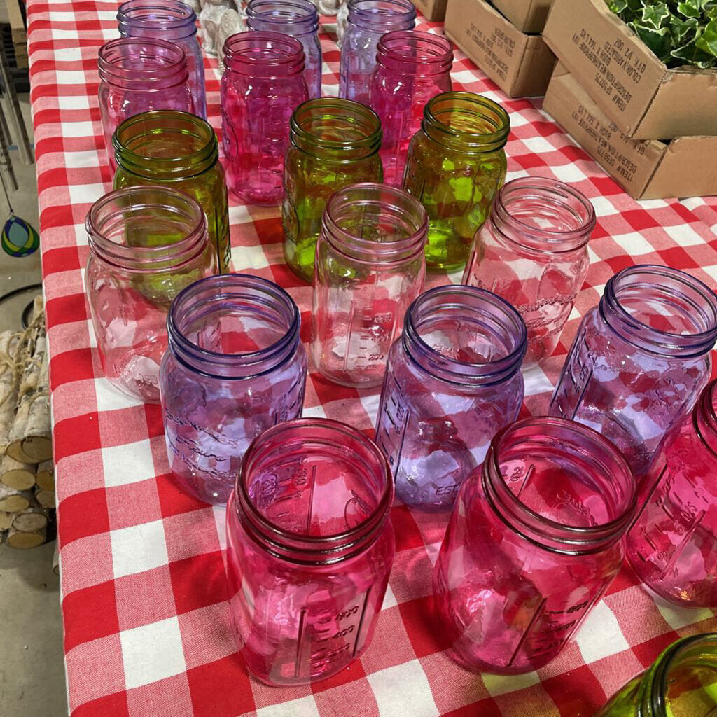 G3867 7" JARDIN VASE SPRING COLORS