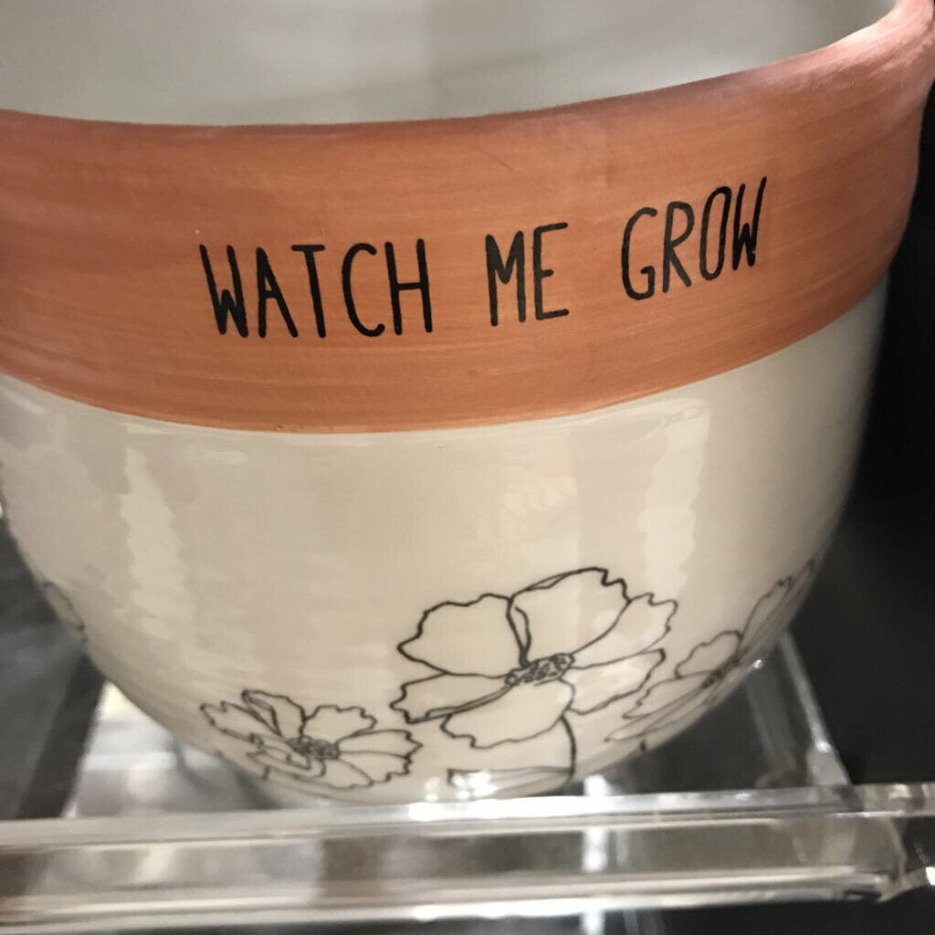 72148 CERAMIC FLOWER POTS, 3 asst