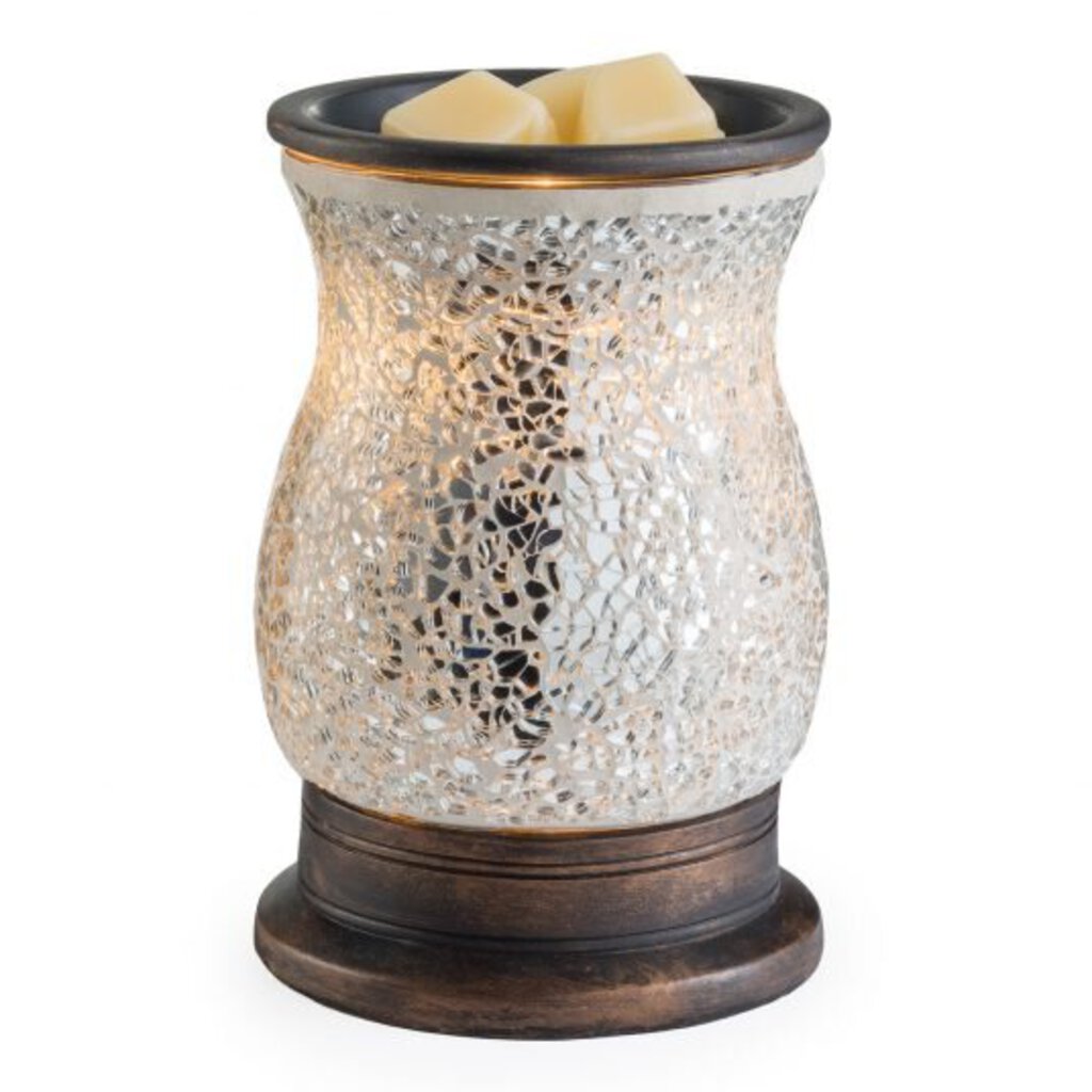 GMREF Glass Mosaic Illumination Fragrance Warmer Reflection