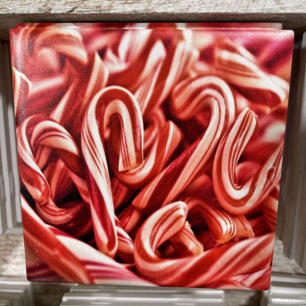 ceramic tile Candy Canes