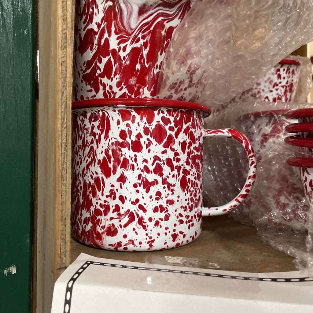 2009RS Red Splatter Soup Mug