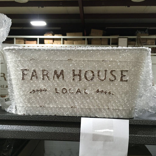 MAF34036-2S Set/2 Farmhouse Local Rectangular Buckets
