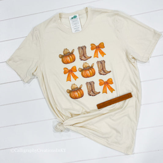 Pumpkins & Boots (S-2XL)