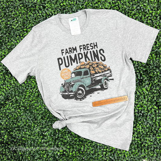 Farm Fresh Pumpkins Truck (S-2XL)