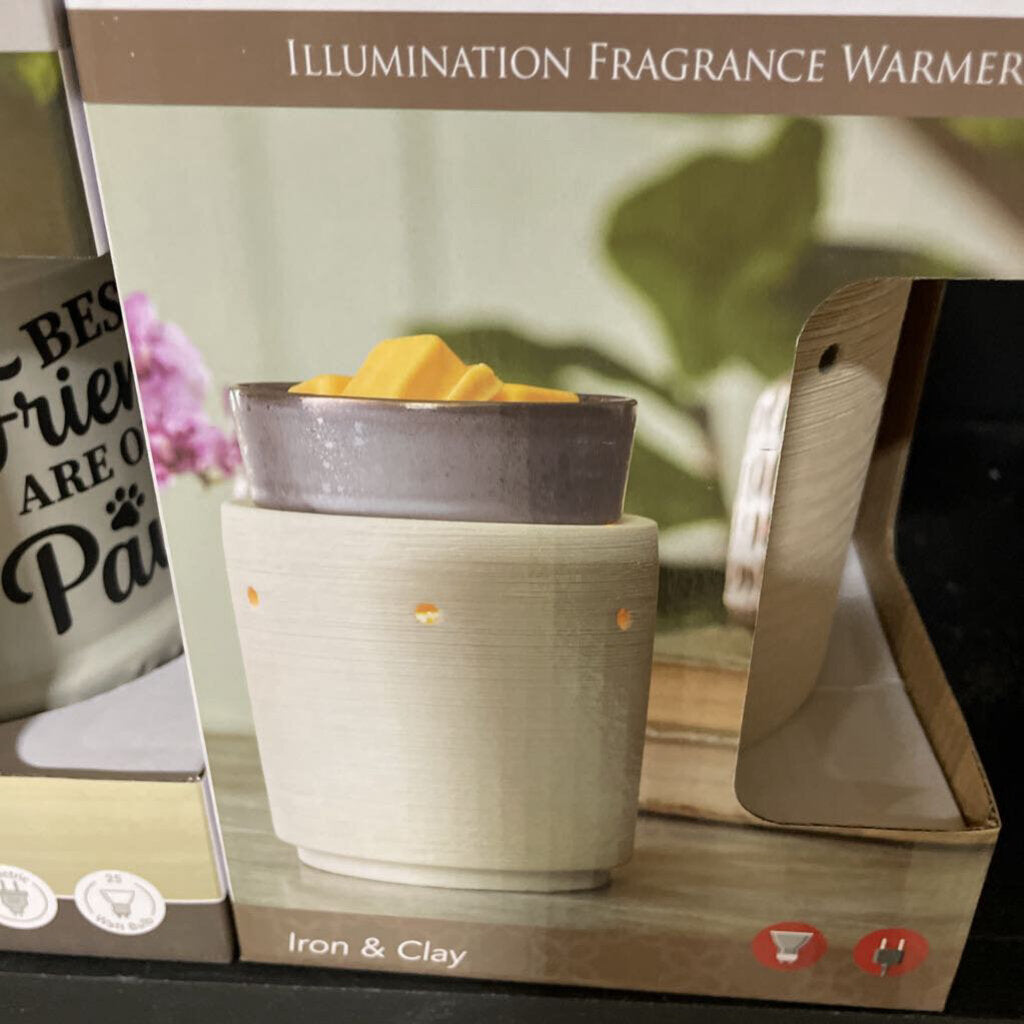 rwcly Iron and Clay Illumination Fragrance Warmer