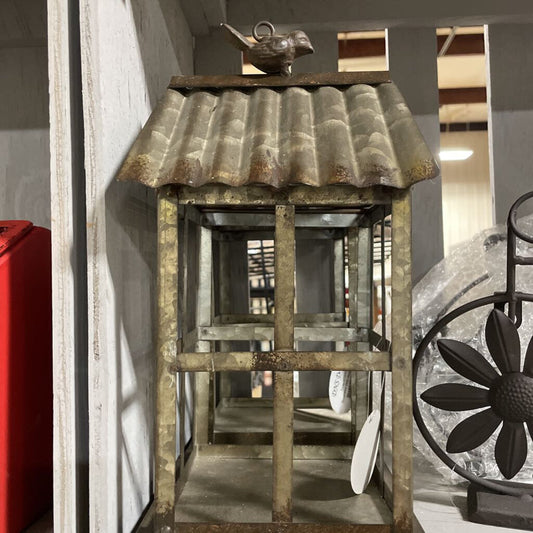 SM BIRDHOUSE LANTERN 17A920