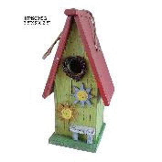 HT190015G 6.5"X5"X12.5"Birdhouse