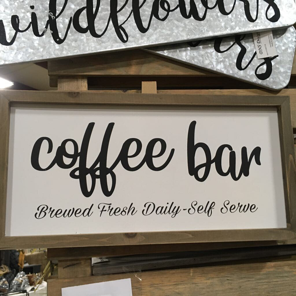 CM21004DNS Coffee Bar Sign