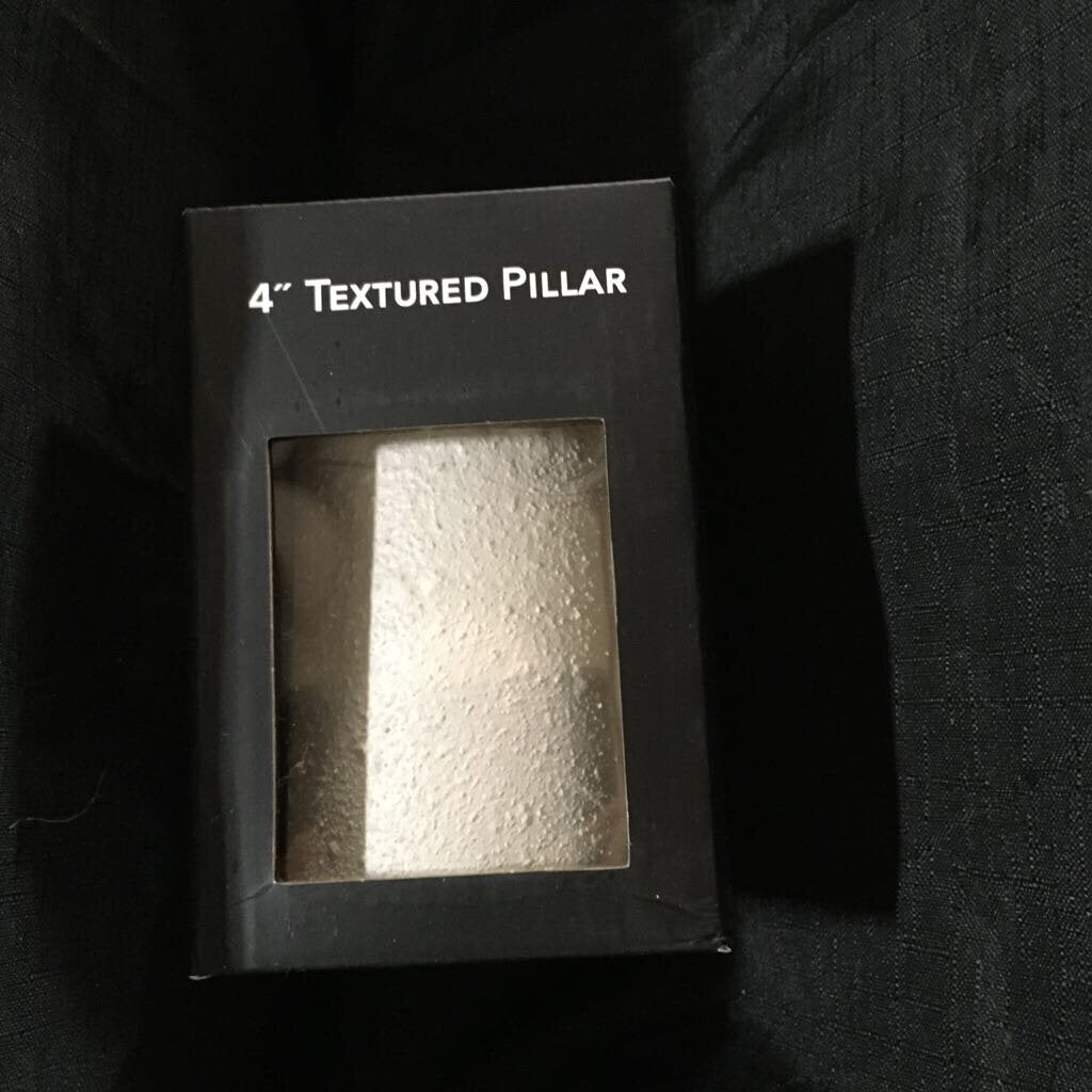 SUN-TCR4 Textured Cream 4" Pillar