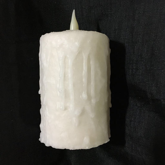 MC-WCR5 Hand-Waxed Cream 5" Pillar