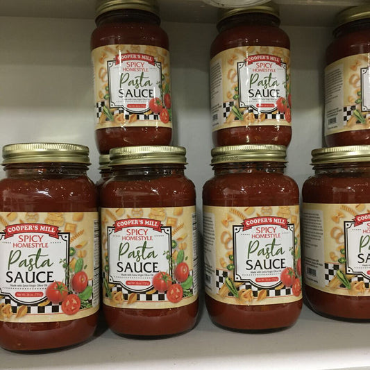 SPPS SPICY PASTA SAUCE 25 OZ