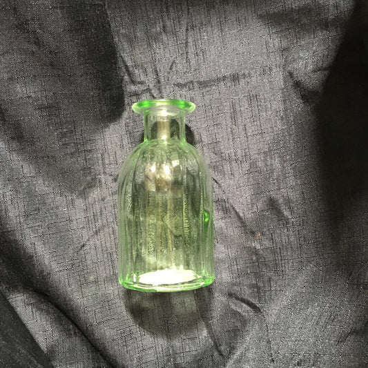 GAS34189 Green Glass Bottle - 3 x 5