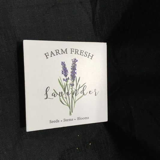 WAF34060 Farm Fresh Lavender Block