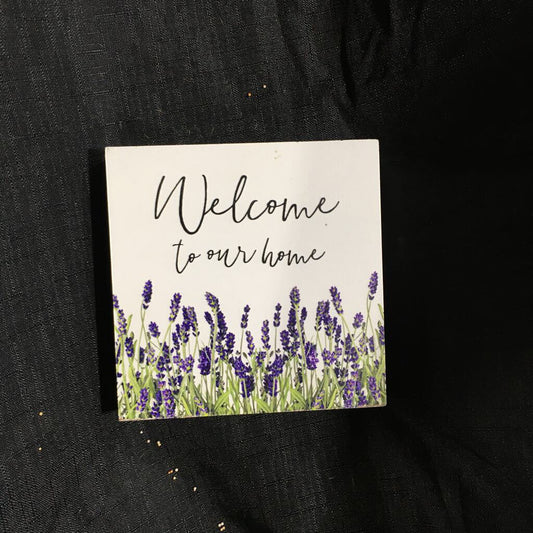 WAF34061 Welcome Lavender Block