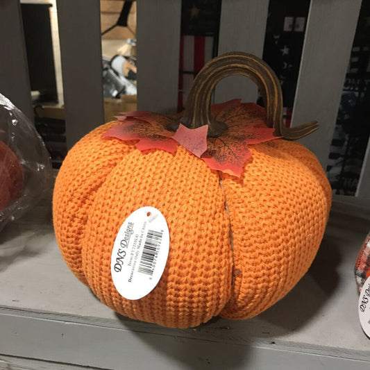 FY2210LO ORANGE KNIT PUMPKIN - LARGE