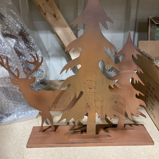 Rusty Deer w/ tree sd