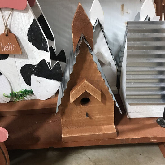 church bird house wc